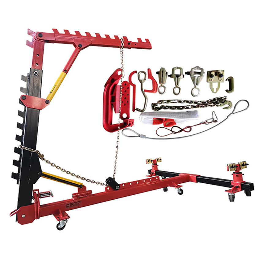 Car Frame Straightening - Portable Auto Body Frame Repair Equipment