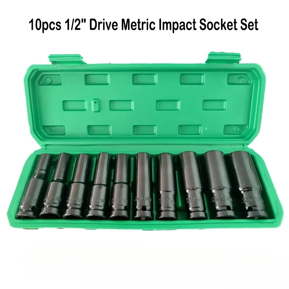 Pneumatic Impact Wrench - 10pcs 1/2