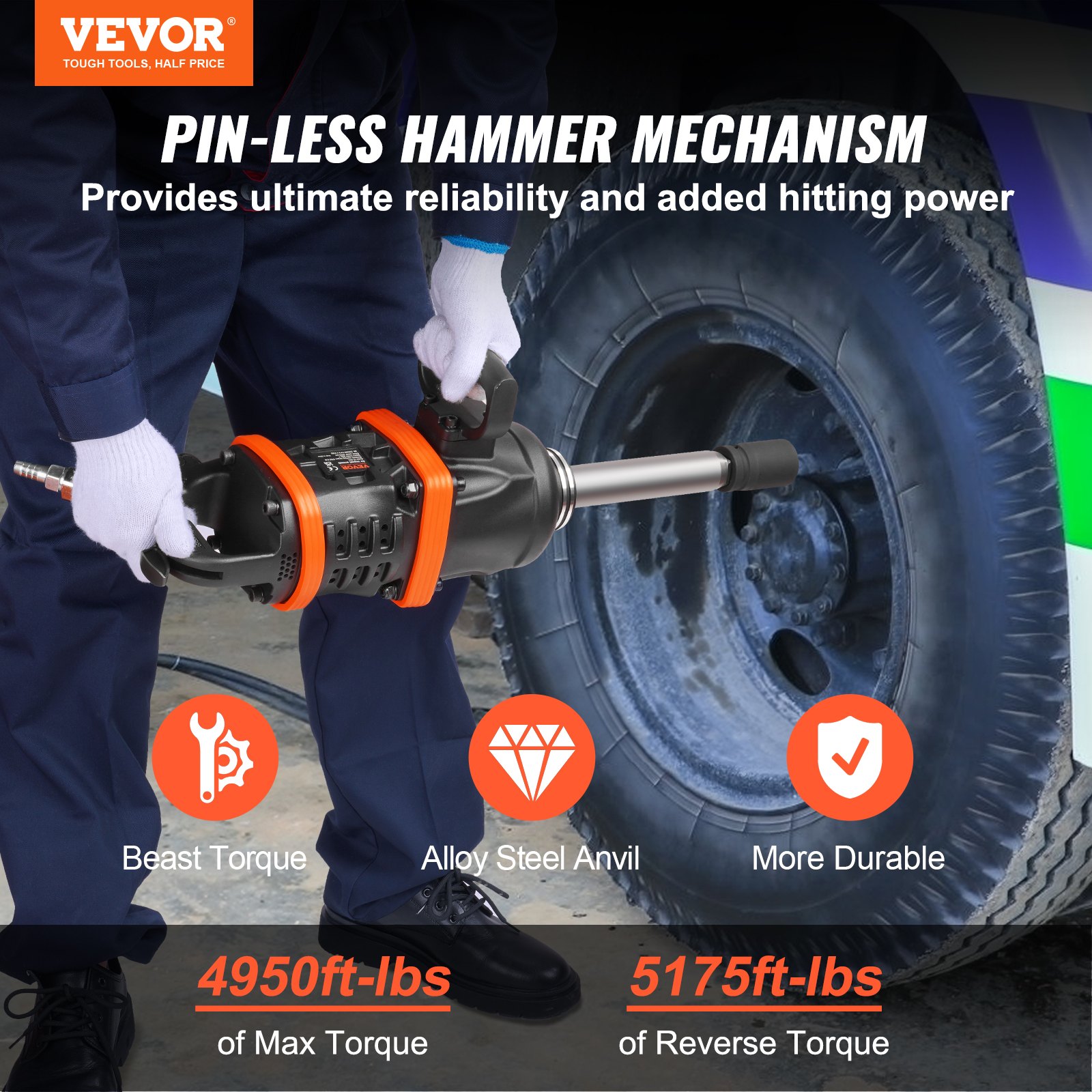 1 Inch Air Impact Wrench, Up T - Pneumatic Impact Wrench incelemesi ve fiyatı