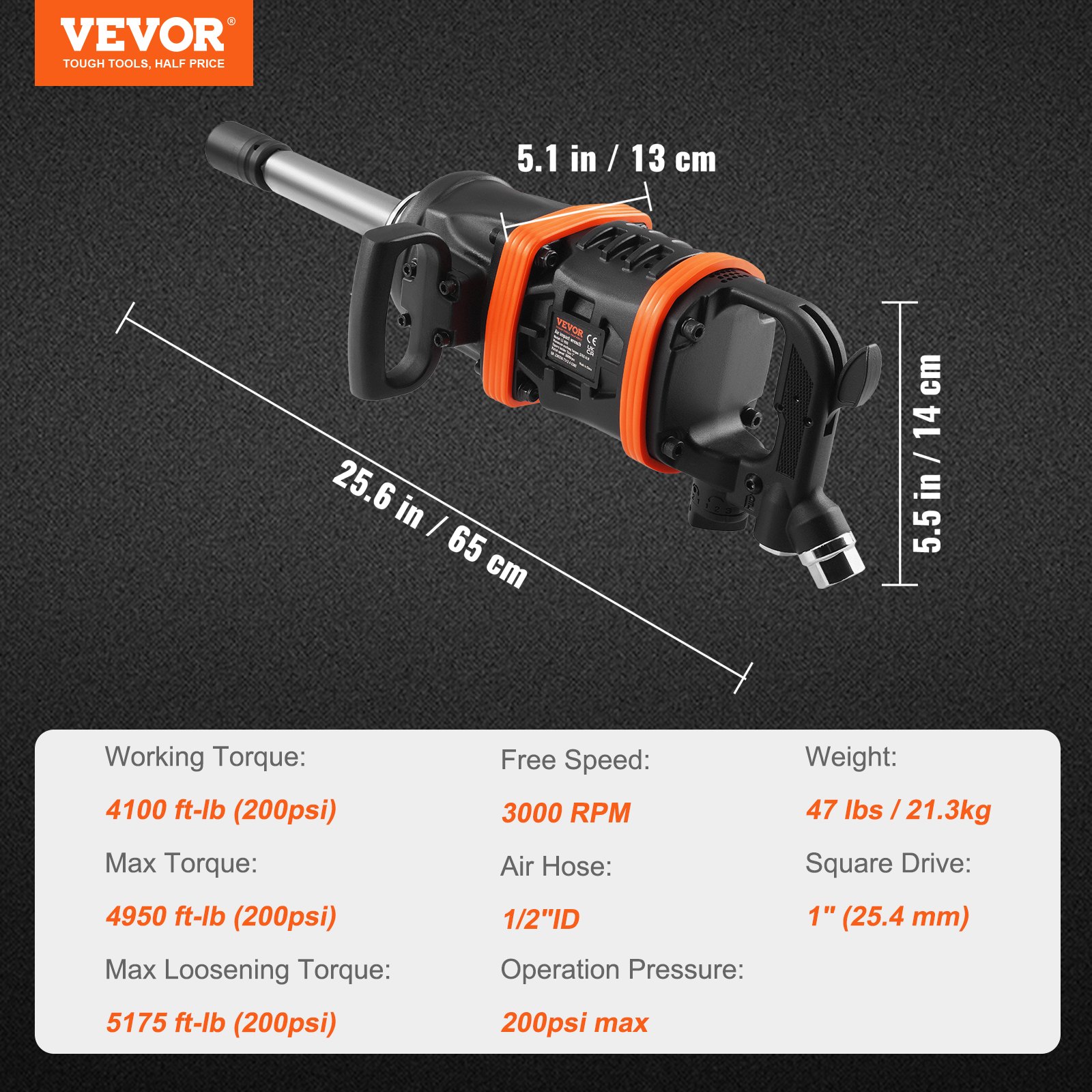 1 Inch Air Impact Wrench, Up T - Pneumatic Impact Wrench incelemesi ve fiyatı