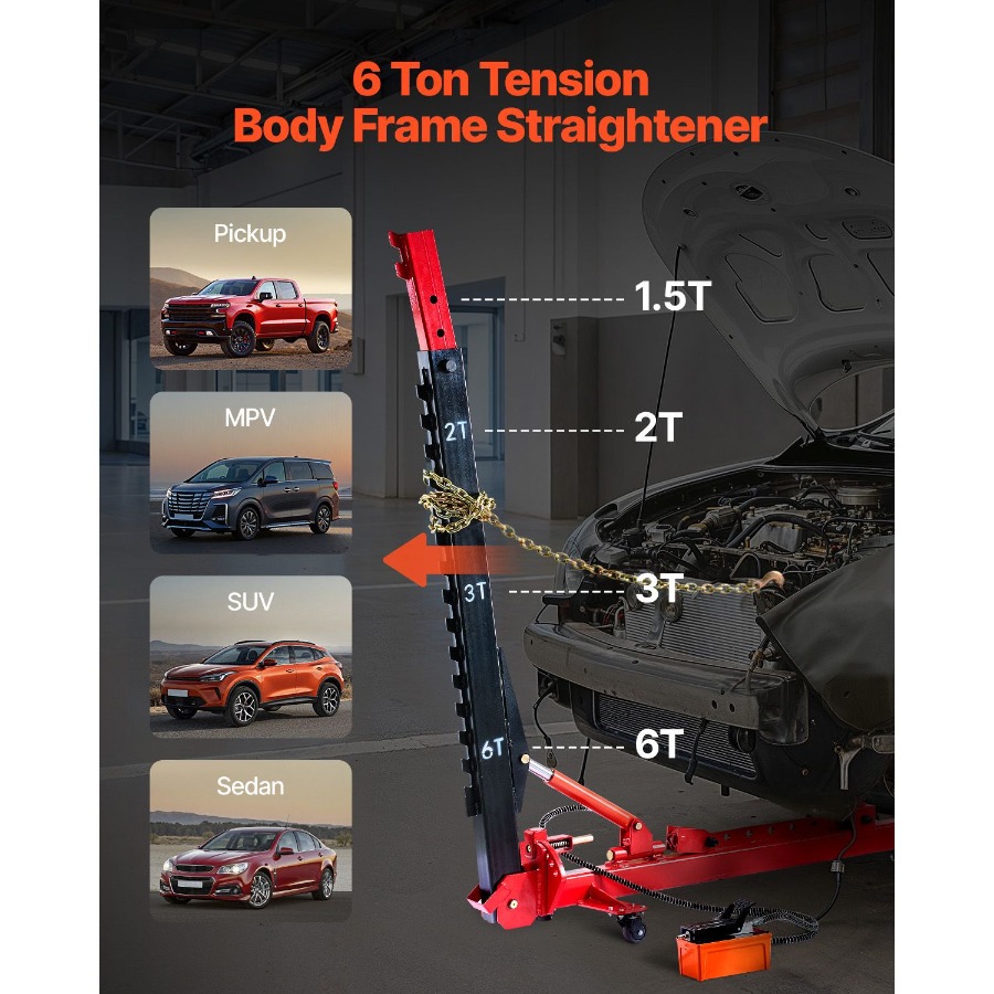 Auto Body Frame Puller Straigh - Car Frame Straightening incelemesi ve fiyatı