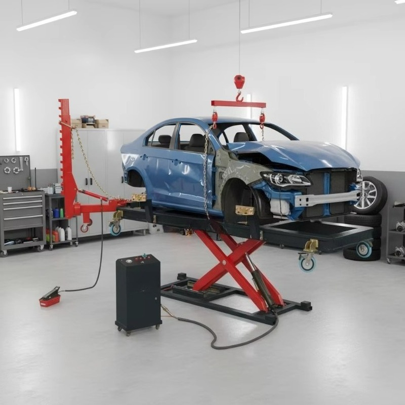 Car Body Dent Repair Kit Equip - Car Frame Straightening incelemesi ve fiyatı